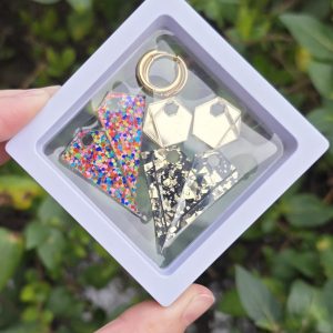 Coffret de créoles, modèle 2