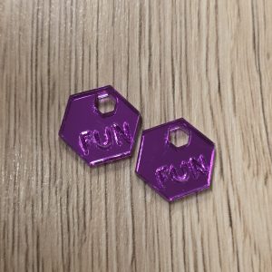 Hexagone Addict - FUN X2 - miroir violet