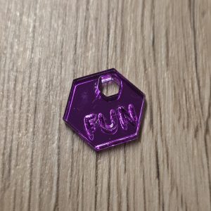 Hexagone Addict - FUN X1 - miroir violet