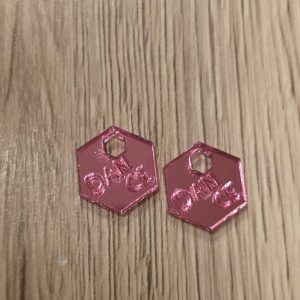 Hexagone Addict - DANCE X2 - miroir rose