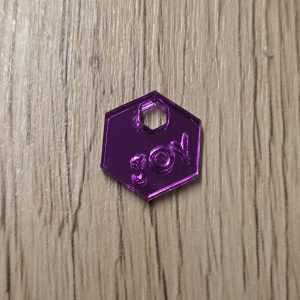 Hexagone Addict - JOY X1 - miroir violet