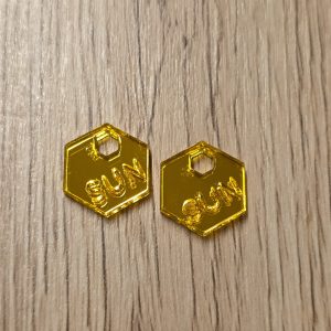 Hexagone Addict - SUN X2 - miroir jaune