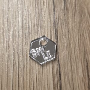 Hexagone Addict - SMILE X1 - miroir argenté