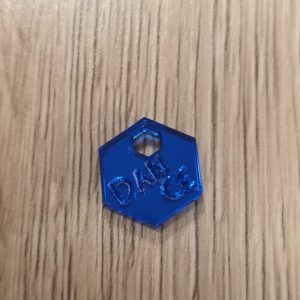 Hexagone Addict - DANCE X1 - miroir bleu
